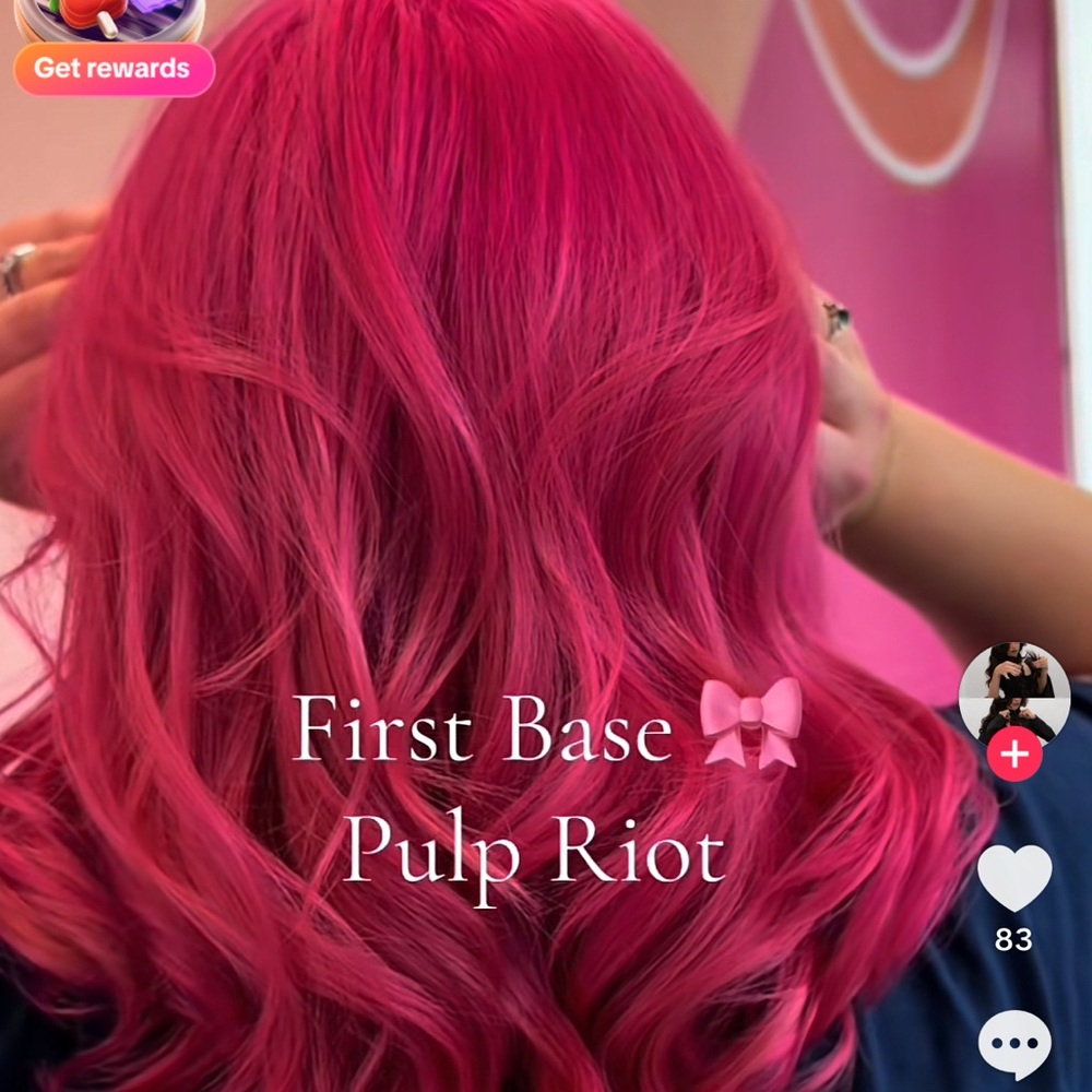 2 Pulp Riot First Base Hair Color - Picture 3 of 4